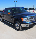 ford f 150 2013 blue xlt gasoline 6 cylinders 4 wheel drive automatic 76234