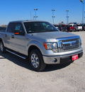 ford f 150 2013 silver xlt flex fuel 8 cylinders 2 wheel drive automatic 76234