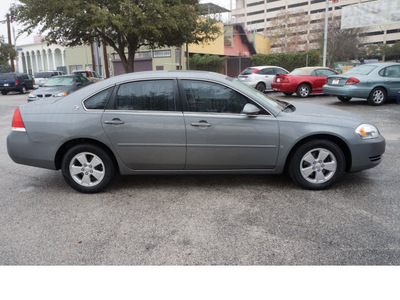 chevrolet impala 2007 silver sedan lt flex fuel 6 cylinders front wheel drive automatic 78205