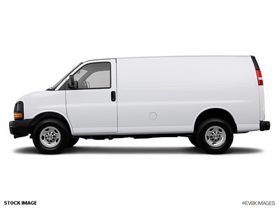 chevrolet express cargo 2013 white van 2500 flex fuel 8 cylinders rear wheel drive 6 speed automatic 56001