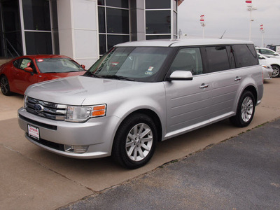 ford flex 2012 silver sel gasoline 6 cylinders front wheel drive automatic with overdrive 77802