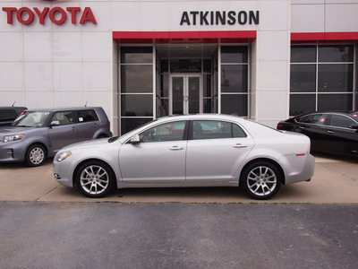 chevrolet malibu 2012 silver sedan ltz gasoline 6 cylinders front wheel drive automatic with overdrive 77802
