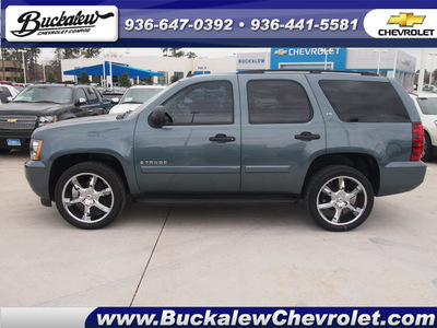 chevrolet tahoe 2008 blue suv ls gasoline 8 cylinders 2 wheel drive automatic 77304