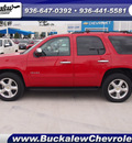 chevrolet tahoe 2011 red suv ls flex fuel 8 cylinders 2 wheel drive automatic 77304