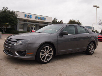 ford fusion 2010 dk  gray sedan se gasoline 4 cylinders front wheel drive automatic 76011