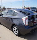 toyota prius 2013 gray hatchback two hybrid 4 cylinders front wheel drive automatic 76049