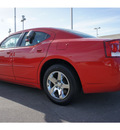 dodge charger 2010 red sedan sxt gasoline 6 cylinders rear wheel drive automatic 77521