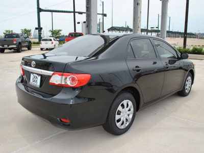 toyota corolla 2012 black sedan l gasoline 4 cylinders front wheel drive automatic 76011