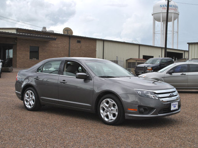 ford fusion 2011 gray sedan se gasoline 4 cylinders front wheel drive automatic 78586