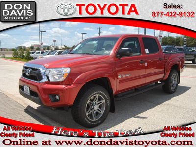 toyota tacoma 2012 red prerunner v6 gasoline 6 cylinders 2 wheel drive automatic 76011