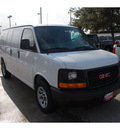 gmc savana cargo 2013 summit whtmed pewt van 1500 gasoline 6 cylinders rear wheel drive 4 speed automatic 77338