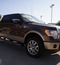 ford f 150 2012 brown king ranch flex fuel 8 cylinders 4 wheel drive automatic 76011