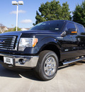 ford f 150 2012 black xlt gasoline 6 cylinders 4 wheel drive automatic 76011