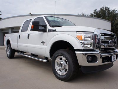ford f 350 super duty 2012 white xlt biodiesel 8 cylinders 4 wheel drive automatic 76011