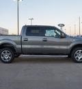 ford f 150 2013 gray 4wd supercrew 145 xlt gasoline 6 cylinders 4 wheel drive automatic 75070