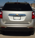 chevrolet equinox 2013 silver lt gasoline 4 cylinders front wheel drive automatic 75087