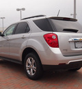 chevrolet equinox 2013 silver lt gasoline 4 cylinders front wheel drive automatic 75087