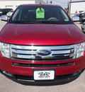 ford edge 2008 red suv sel gasoline 6 cylinders front wheel drive 6 speed automatic 77539