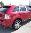 ford edge 2008 red suv sel gasoline 6 cylinders front wheel drive 6 speed automatic 77539