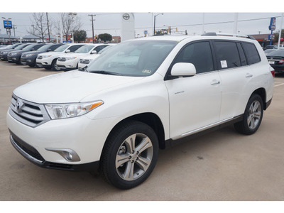 toyota highlander 2013 white suv limited gasoline 6 cylinders all whee drive automatic 76116