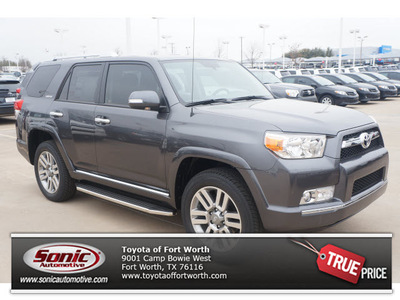 toyota 4runner 2013 gray suv limited gasoline 6 cylinders 4 wheel drive automatic 76116