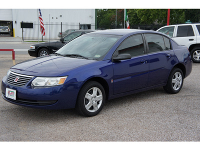 saturn ion 2006 blue sedan 2 gasoline 4 cylinders front wheel drive automatic with overdrive 77008