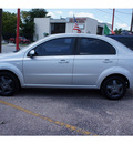 chevrolet aveo 2008 silver sedan ls gasoline 4 cylinders front wheel drive automatic 77008