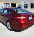 ford fusion 2013 red sedan se 4 cylinders front wheel drive automatic 75062