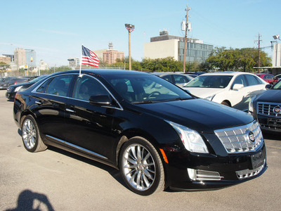 cadillac xts 2013 black sedan platinum collection gasoline 6 cylinders front wheel drive automatic 77002