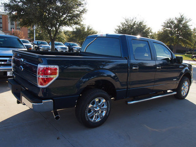 ford f 150 2013 blue xlt gasoline 6 cylinders 2 wheel drive automatic 76011