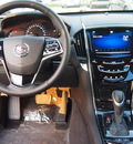 cadillac ats 2013 black raven sedan 2 5l gasoline 4 cylinders rear wheel drive automatic 77002