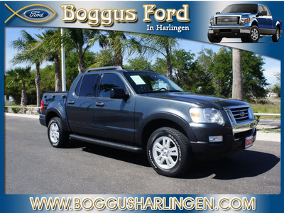 ford explorer sport trac 2010 black pearl slate xlt gasoline 6 cylinders 2 wheel drive 5 speed automatic 78550