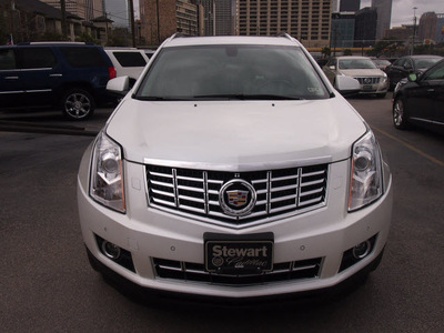 cadillac srx 2013 white performance collection flex fuel 6 cylinders front wheel drive automatic 77002