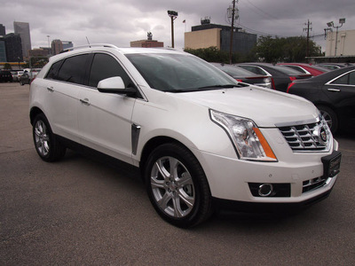 cadillac srx 2013 white performance collection flex fuel 6 cylinders front wheel drive automatic 77002