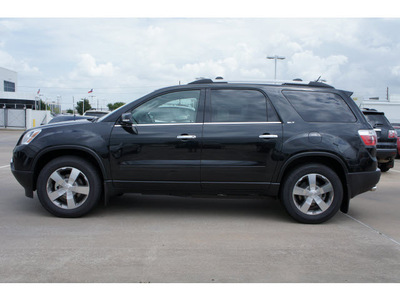 gmc acadia 2012 carbon blk met suv gasoline 6 cylinders front wheel drive automatic 77094
