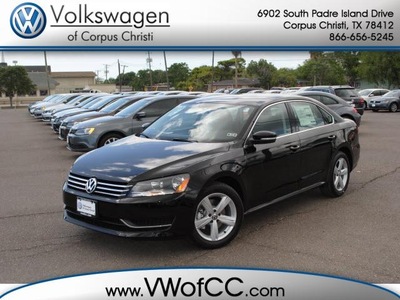 volkswagen passat 2013 black sedan se gasoline 5 cylinders front wheel drive automatic 78411