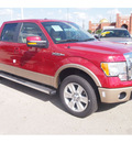 ford f 150 2012 dk  red lariat flex fuel 8 cylinders 2 wheel drive automatic 77074