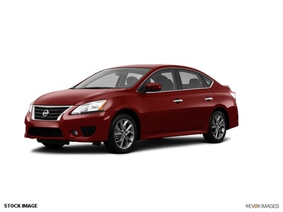 nissan sentra 2013 dk  red sedan sr 4 cylinders front wheel drive cont  variable trans  75150