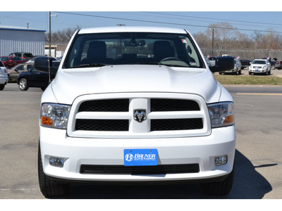 ram 1500 2012 white pickup truck express gasoline 8 cylinders 2 wheel drive automatic 76801