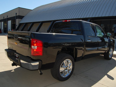 chevrolet silverado 1500 2013 black lt flex fuel v8 2 wheel drive automatic 76051