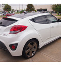 hyundai veloster turbo 2013 white gasoline 4 cylinders front wheel drive automatic 77074