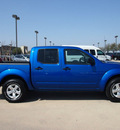 nissan frontier 2012 blue sv v6 gasoline 6 cylinders 2 wheel drive automatic 76018