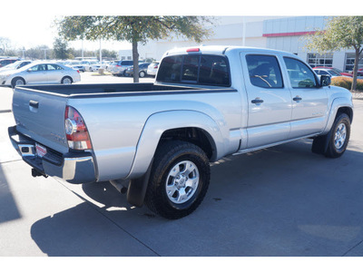 toyota tacoma 2010 silver prerunner v6 gasoline 6 cylinders 2 wheel drive automatic 76053