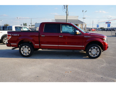 ford f 150 2013 ruby red platinum flex fuel 8 cylinders 4 wheel drive automatic 77375