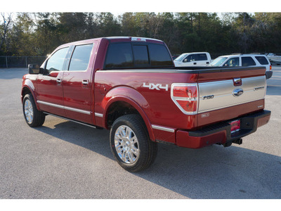 ford f 150 2013 ruby red platinum flex fuel 8 cylinders 4 wheel drive automatic 77375