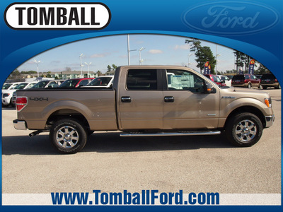 ford f 150 2013 pale adobe gasoline 6 cylinders 4 wheel drive automatic 77375