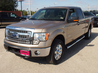 ford f 150 2013 pale adobe gasoline 6 cylinders 4 wheel drive automatic 77375