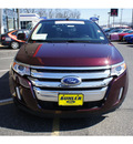 ford edge 2011 bordeaux reserve sel gasoline 6 cylinders front wheel drive shiftable automatic 07724