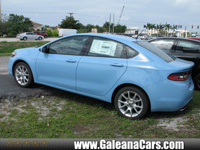 dodge dart 2013 blue sedan rallye gasoline 4 cylinders front wheel drive manual 33912