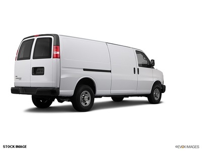 chevrolet express cargo 2012 white van 2500 flex fuel 8 cylinders rear wheel drive 6 speed automatic 56001
